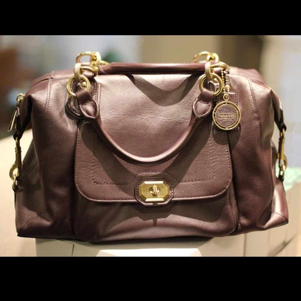 Coach Lavender/Purple Campbell Purse & Wallet